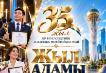 ҚР ТӘУЕЛСІЗДІГІНІҢ 35 ЖЫЛДЫҚ МЕРЕЙТОЙЫНА ОРАЙ «ЖЫЛ АДАМЫ — 2026» АТТЫ РЕСПУБЛИКАЛЫҚ БАЙҚАУЫНЫҢ ӨТКІЗУ ЕРЕЖЕСІ
